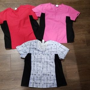 Women's Size XL Cherokee Scrub Tops